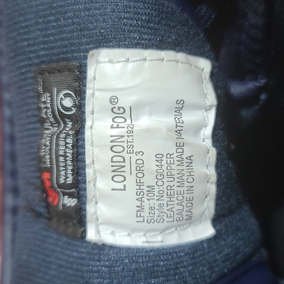 London Fog 10M Boots - Picture 3 of 9
